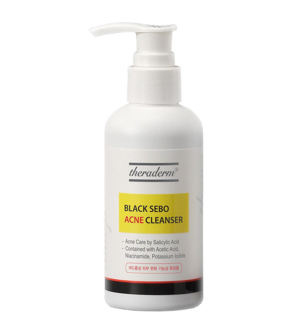 Theraderm Black Sebo Acne Cleanser 140ml