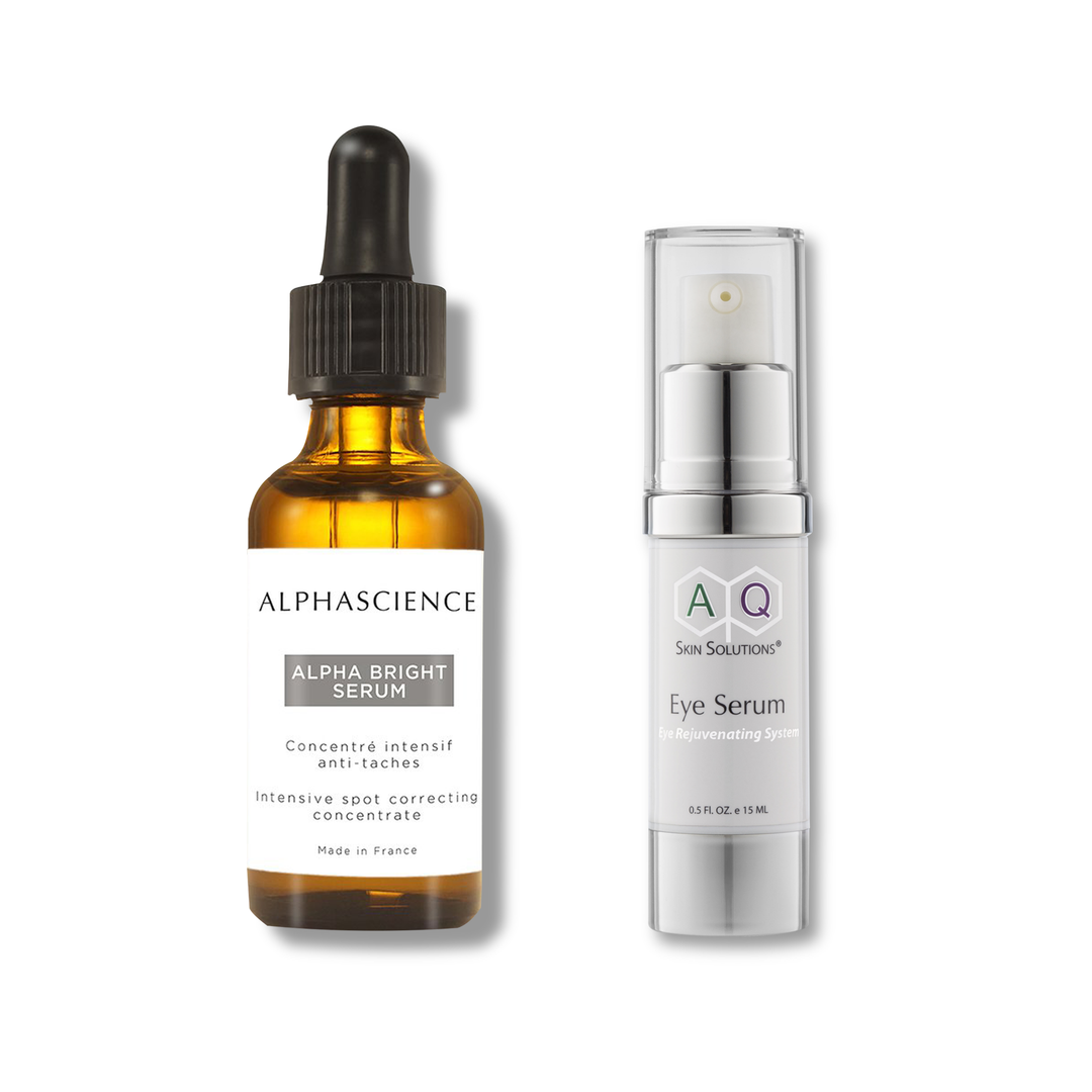 ALPHA BRIGHT SERUM by ALPHASCIENCE & AQ Eye Serum