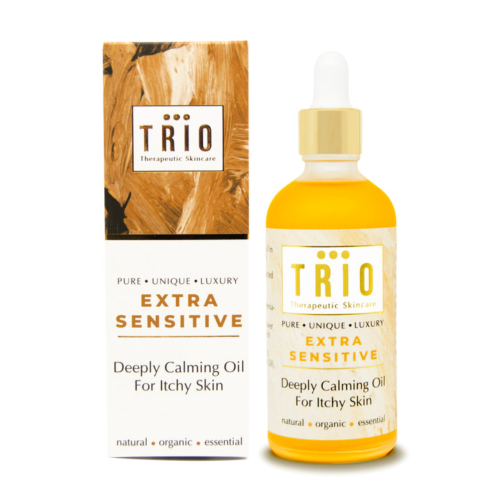Trio Therapeutic Skincare -  Extra Sensitive - Deeply Calming Oil for Itchy Skin