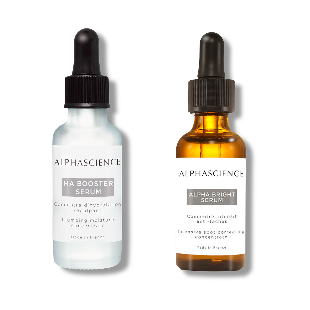 HA booster serum and Alpha bright serum by ALPHASCIENCE Set