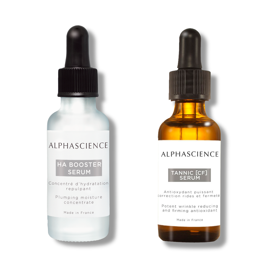 Ha booster serum and Tannic CF Serum by ALPHASCIENCE