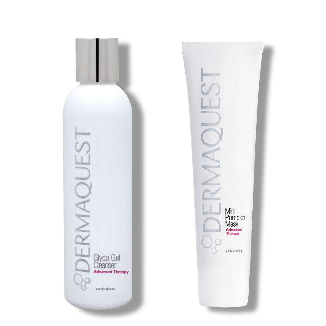 Dermaquest Duo Peptide Glyco Cleanser & Mini Pumpkin Mask