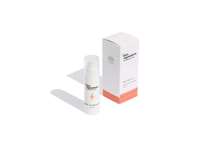 skin ingredients flash | restore shot