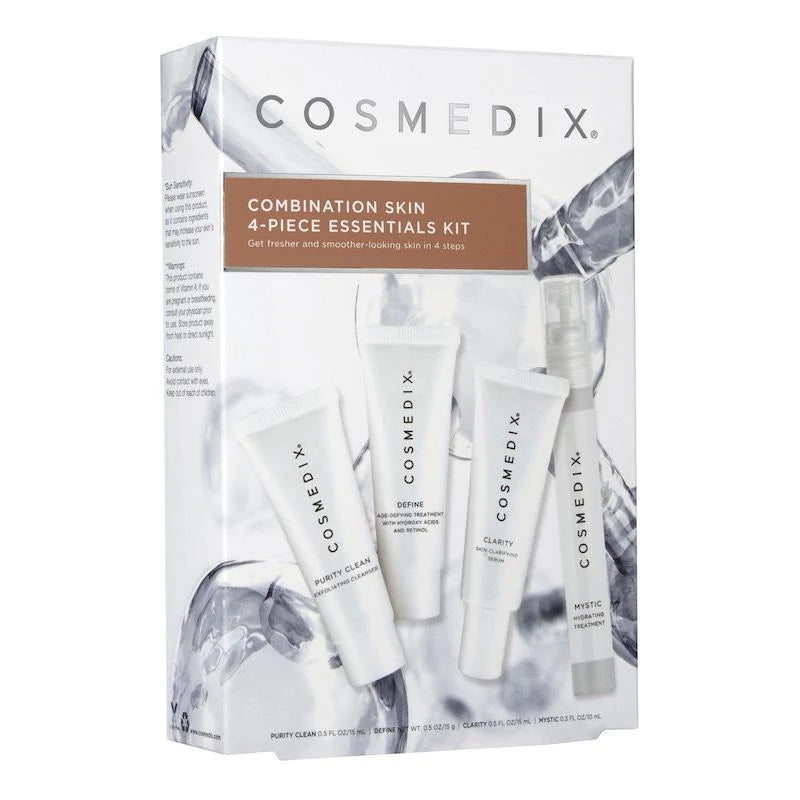 CosMedix Combination Skin 4-Piece Essential Kit