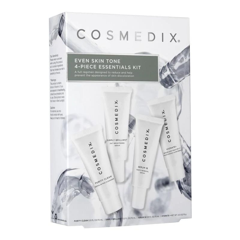 CosMedix Even Skin Tone 4-Piece Essential Kit
